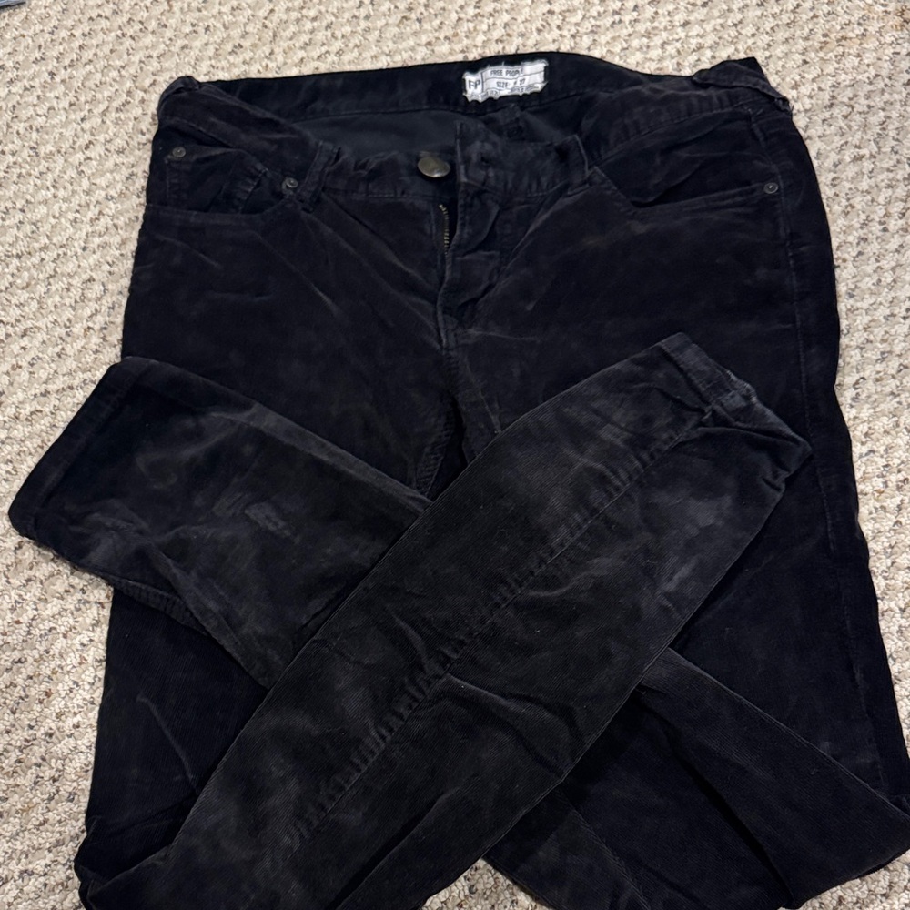 Black Corduroy Pants